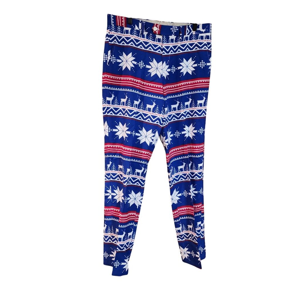 Opposuits The Rudolf Slim Fit Mens Christmas Dress pants Size 42